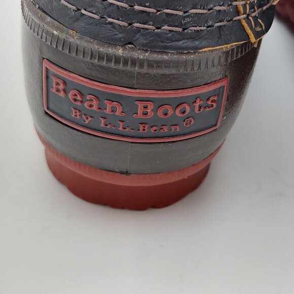 LL Bean Bison Leather Boots for Women - Size 7 - Picture 10 of 13
